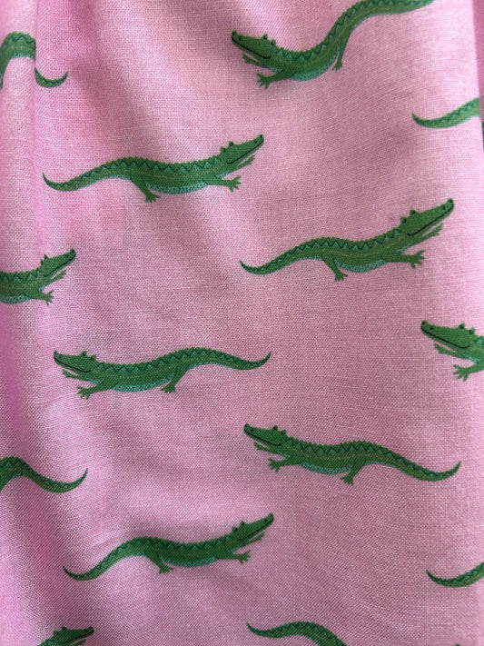 Alligator Collared Dress