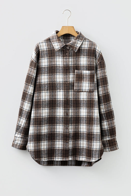 Harper Single Chest Boyfriend Shacket