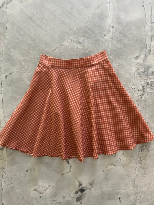Checkered Skater Skirt - XL only, 1 left!