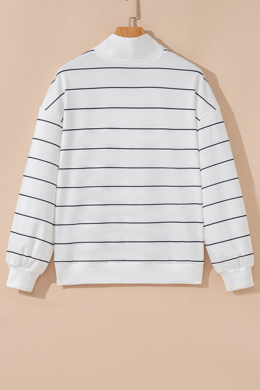 Skyler Print Drop Shoulder Long Sleeve Top