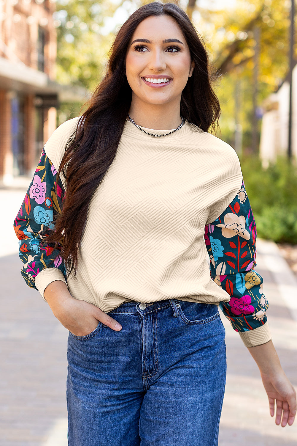 Camille Drop Shoulder Knit Top
