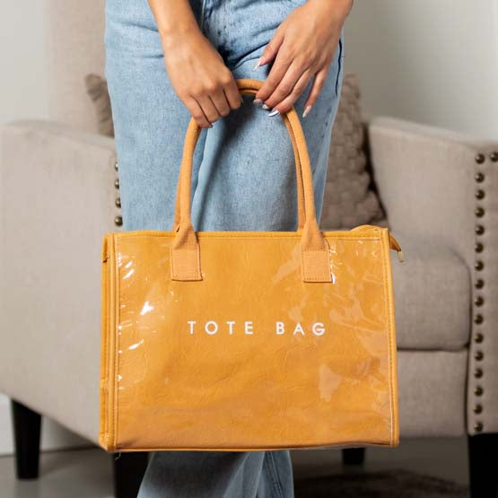 Kate Laminated City Tote