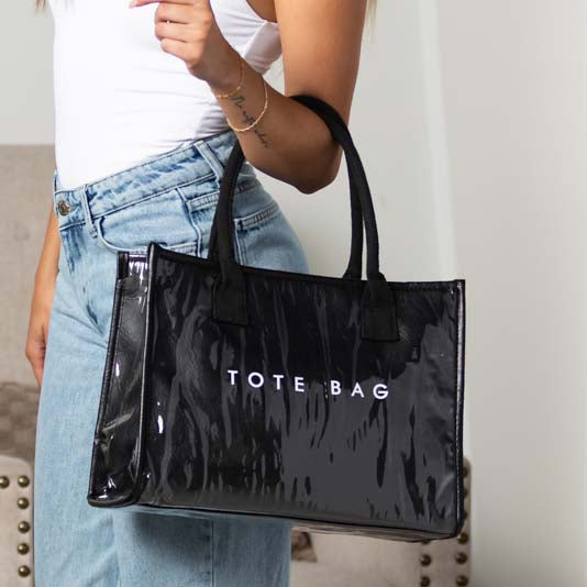 Kate Laminated City Tote
