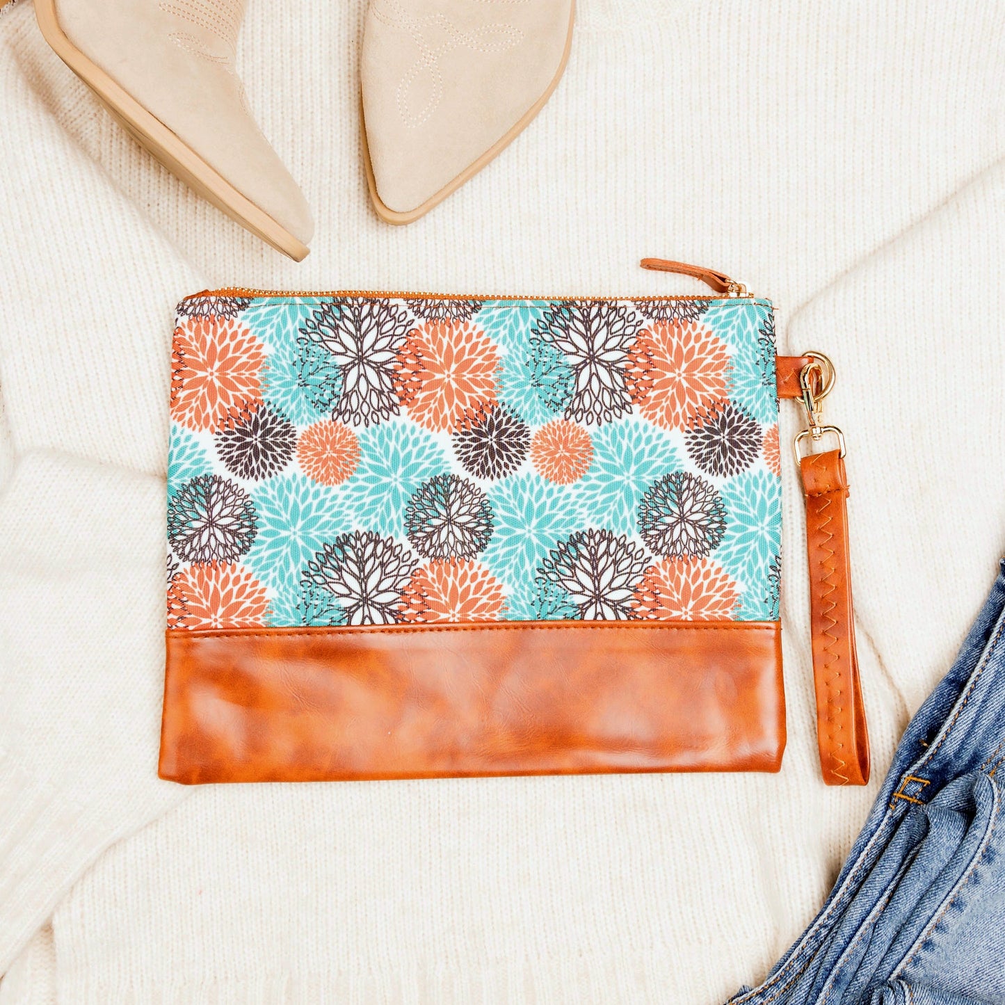 Aztec Boho Clutch