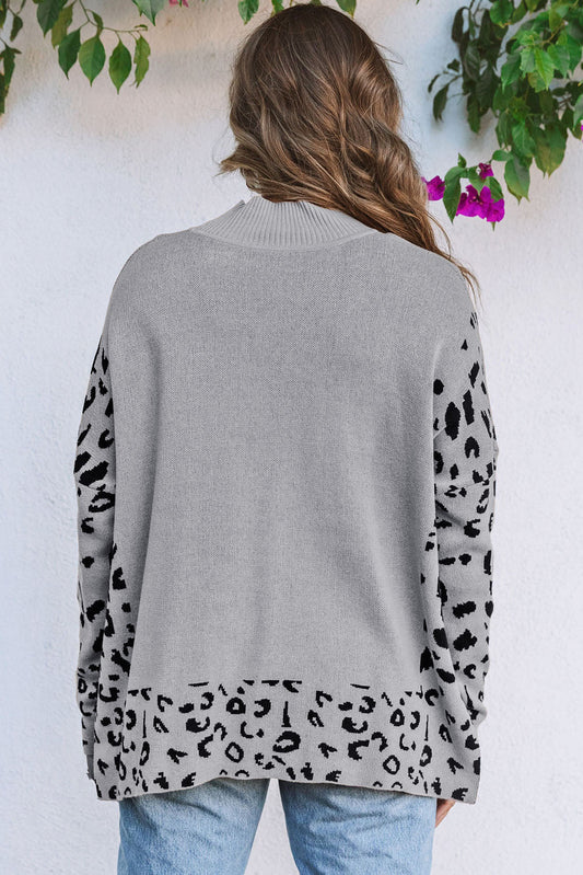 Isabella Side Slit Oversized Sweater