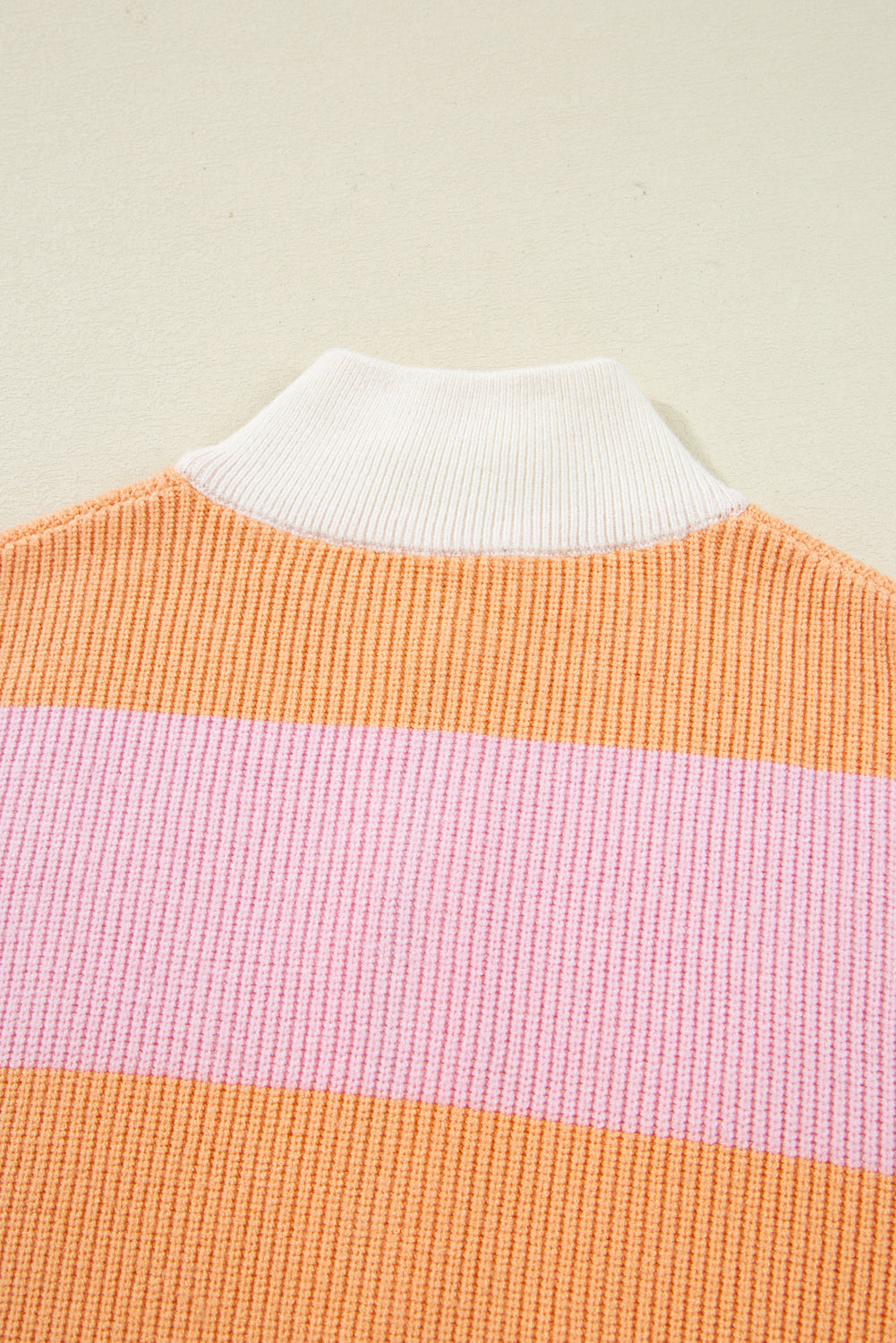 Claire Half Zip Oversize Sweater
