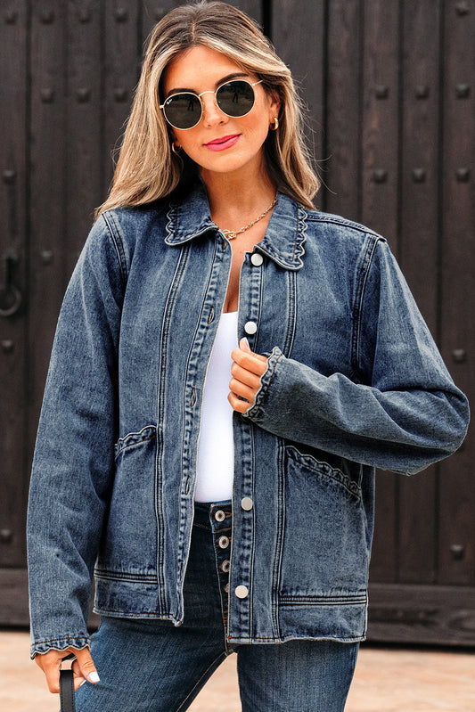 Emma Up Mineral Washed Jacket