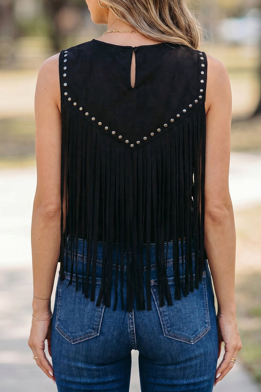 Mya Paneling Bust Sleeveless Top