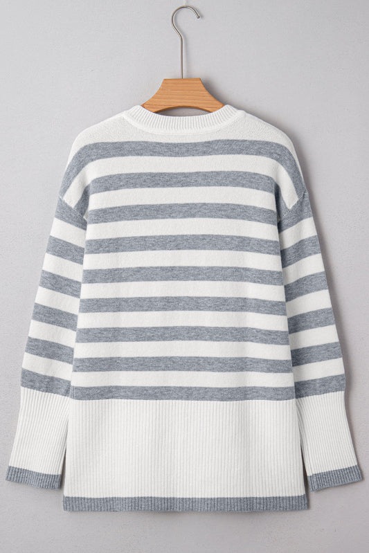 Rebecca Drop Shoulder Tunic Sweater