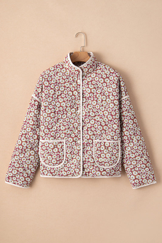Avery Contrast Edge Stand Jacket