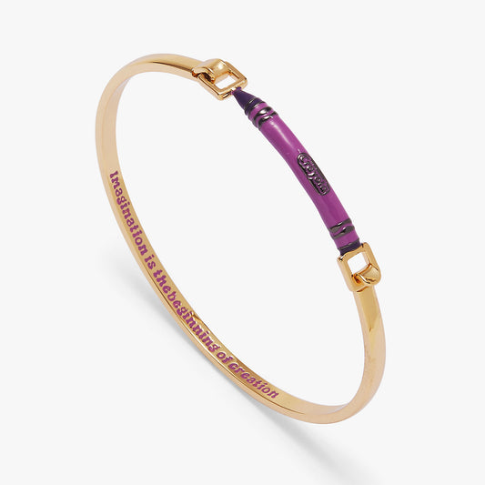 Crayola Purple Crayon Tension Bangle