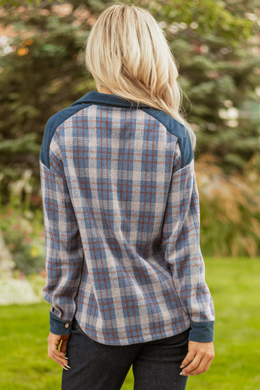 Latara Zip Up Snap Jacket