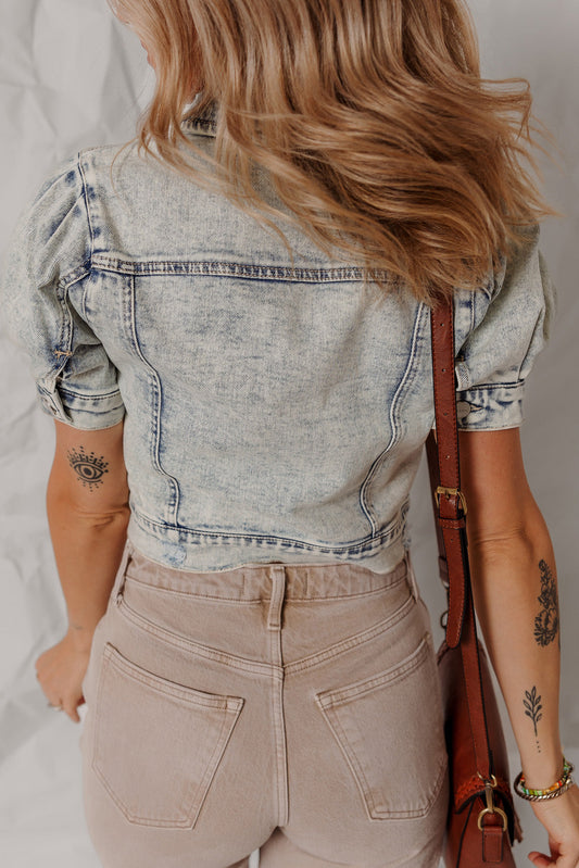 Eleanor Chest Puff Sleeve Jacket