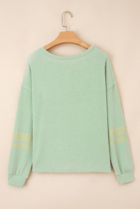 Elise Sleeve Henley top Long Sleeve Top