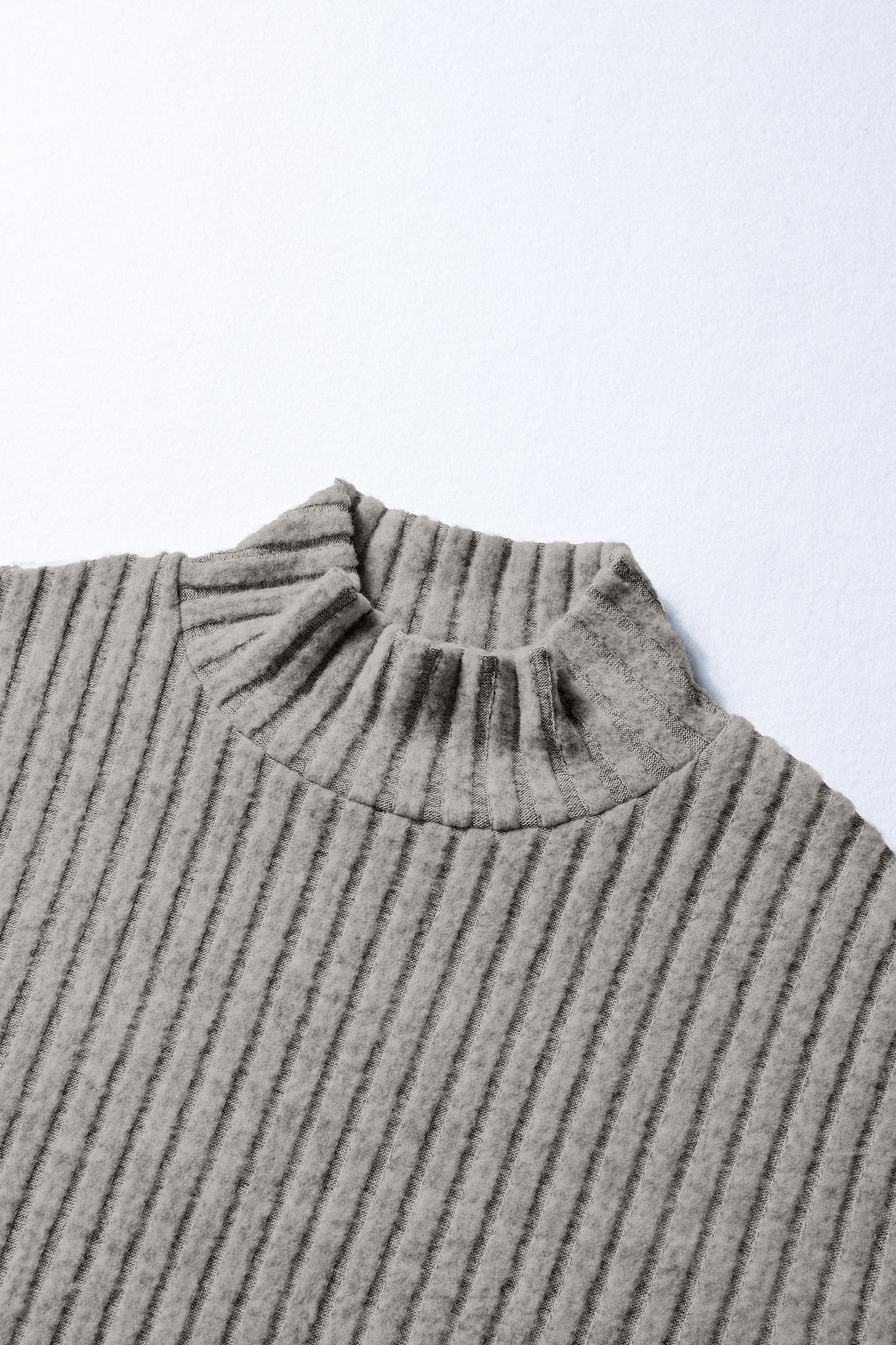 Amira High Knitted Pullover Top