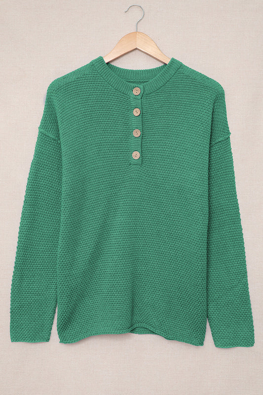 Aria Pullover Drop Shoulder Sweater