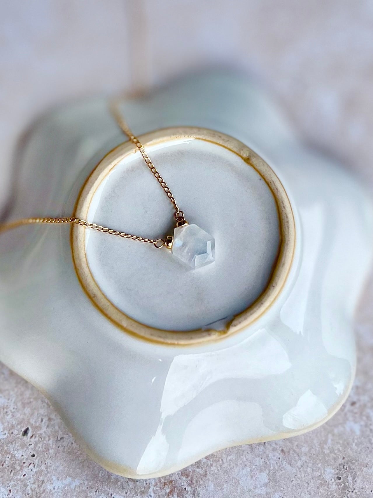 Prism Necklace - Moonstone