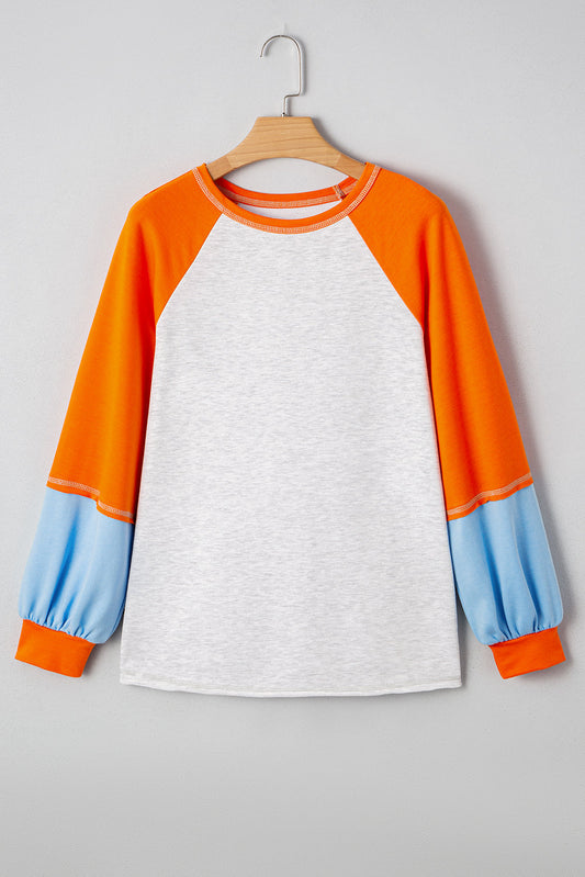 Elsie Raglan Sleeve Loose Fit Top