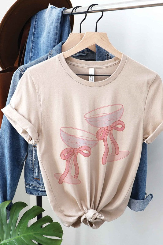GIRLY CHAMPAGNE Graphic Tee