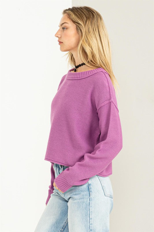 Cuddly Classic Long Sleeve Sweater