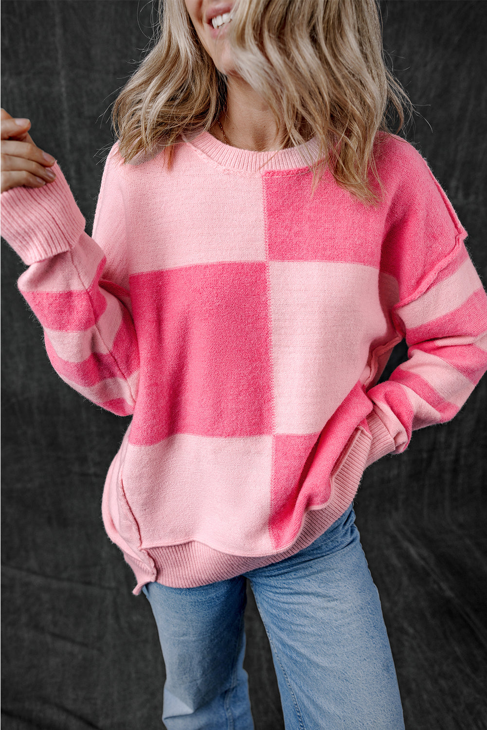 Abigail High Low Loose Sweater