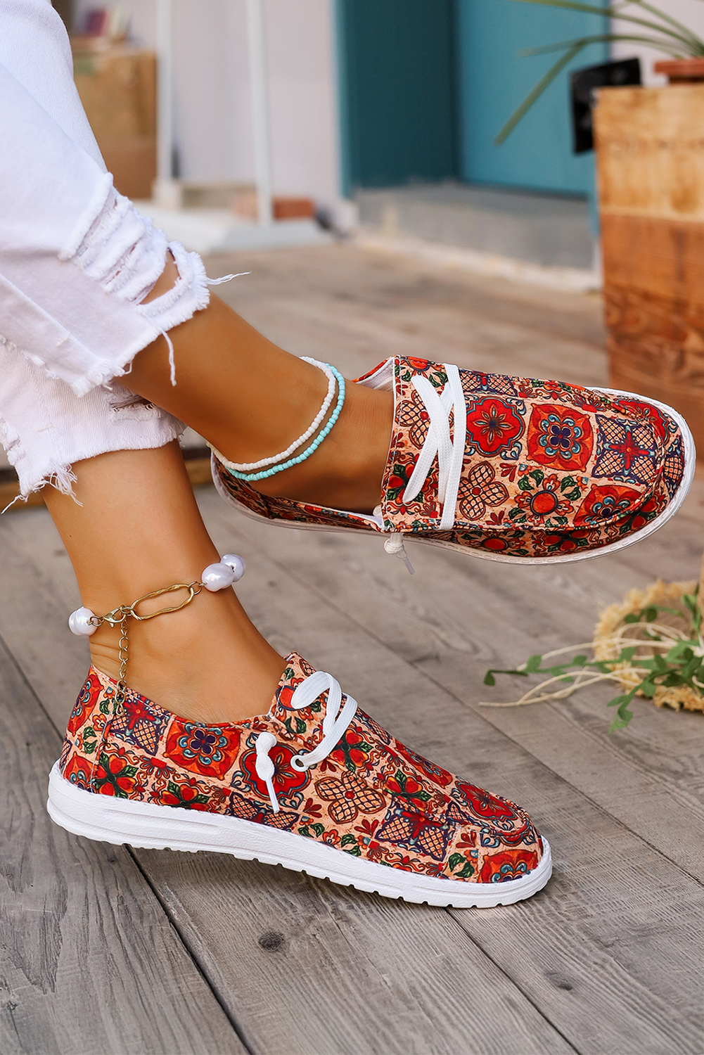 Aria Flat Slip On Shoes