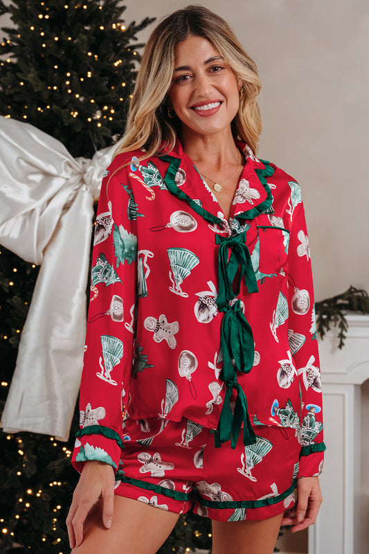 Blair Knot 2pcs Pajama Set