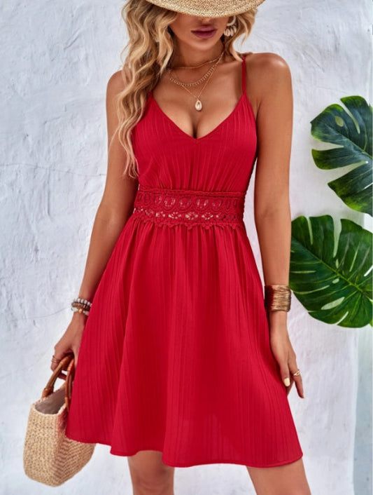 Fashion Casual Lace Camisole Vest β Elegant Women's Summer Dress Top
