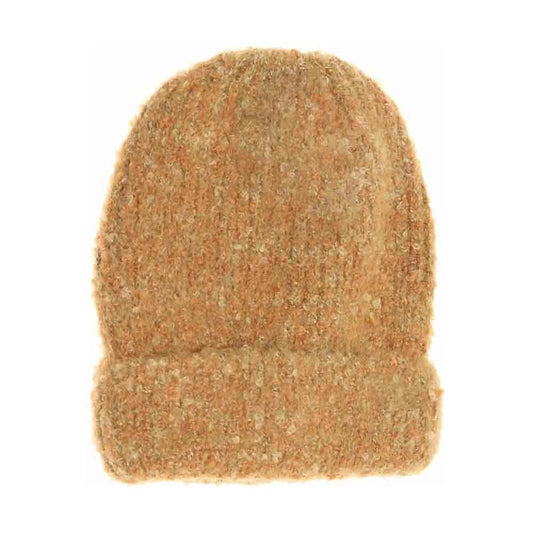 Soft Boucle Knit Cuff C.C Beanie