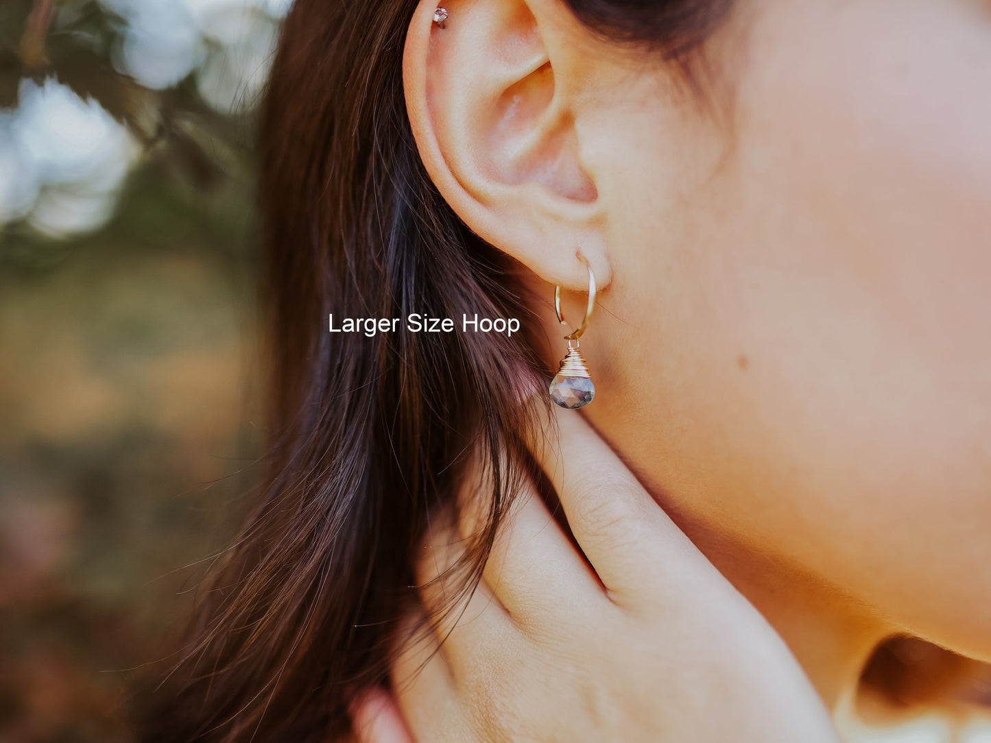 Moonstone Dangle Hugs
