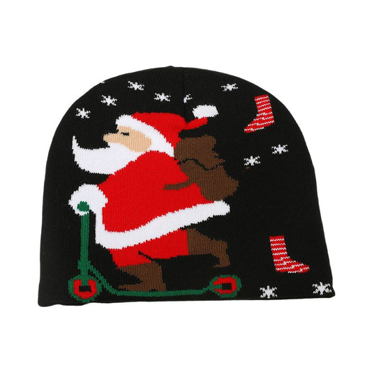 12PCS - CHristmas Knit Winter Beanie Hats