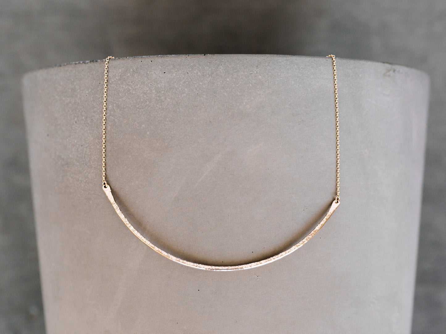 Contour Collar Necklace - ( As Seen On Arrow )