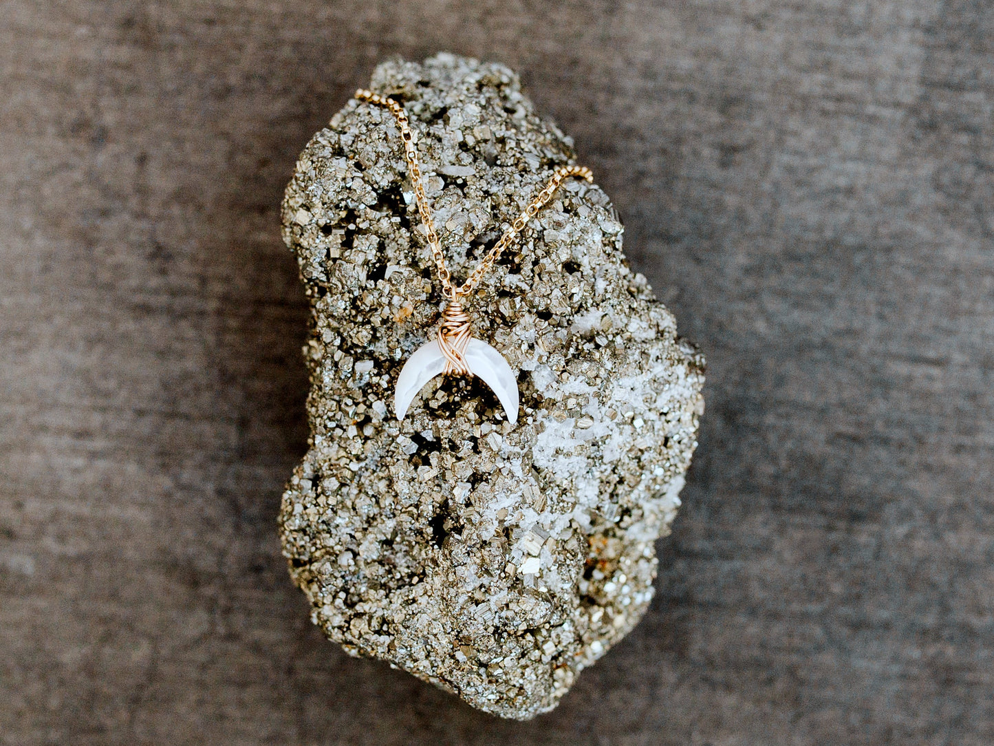 Moonbeam Necklace - ( Multiple Colors Available )  As Seen On Chambers