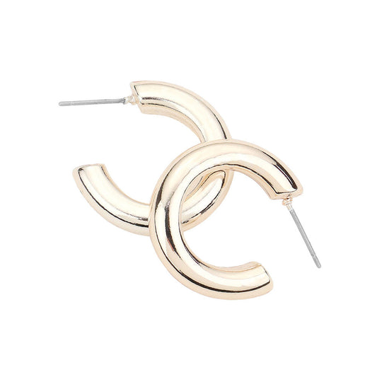 Colored Hoop Earrings