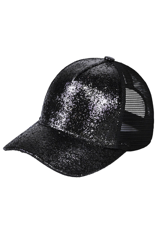 C.C Women's Glitter Trucker Cap Hat