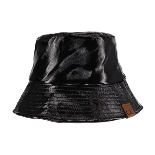 C.C Vegan Leather Bucket Hat
