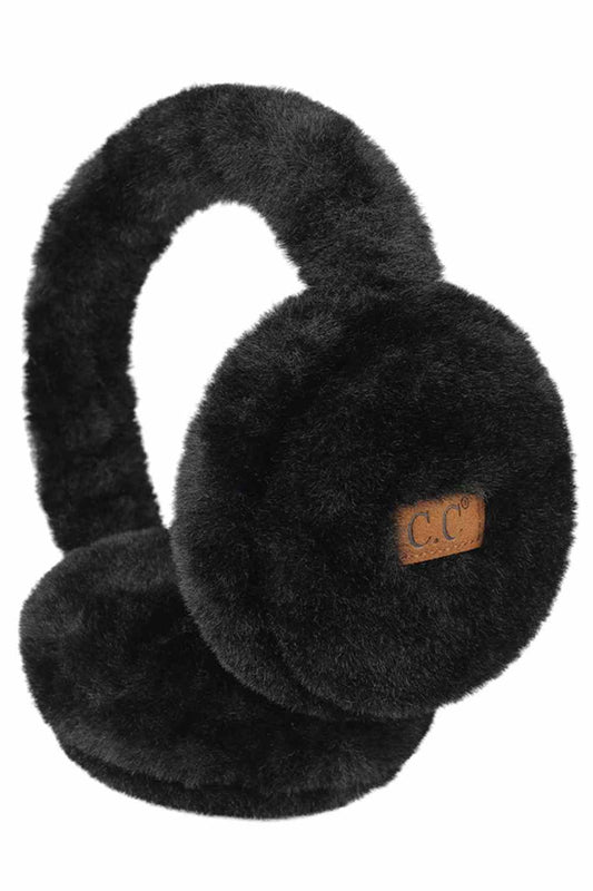 C.C Faux Fur Solid Winter Earmuff Winter Headband