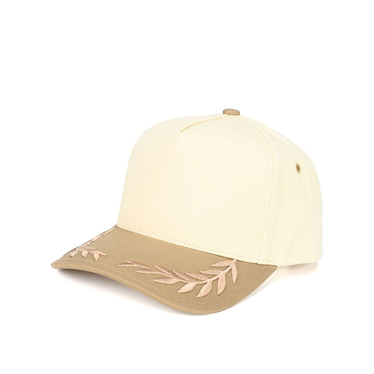 C.C Captain Oak Leaves Embroidered Trucker Cap