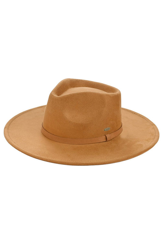 C.C Faux Suede Rancher Hat