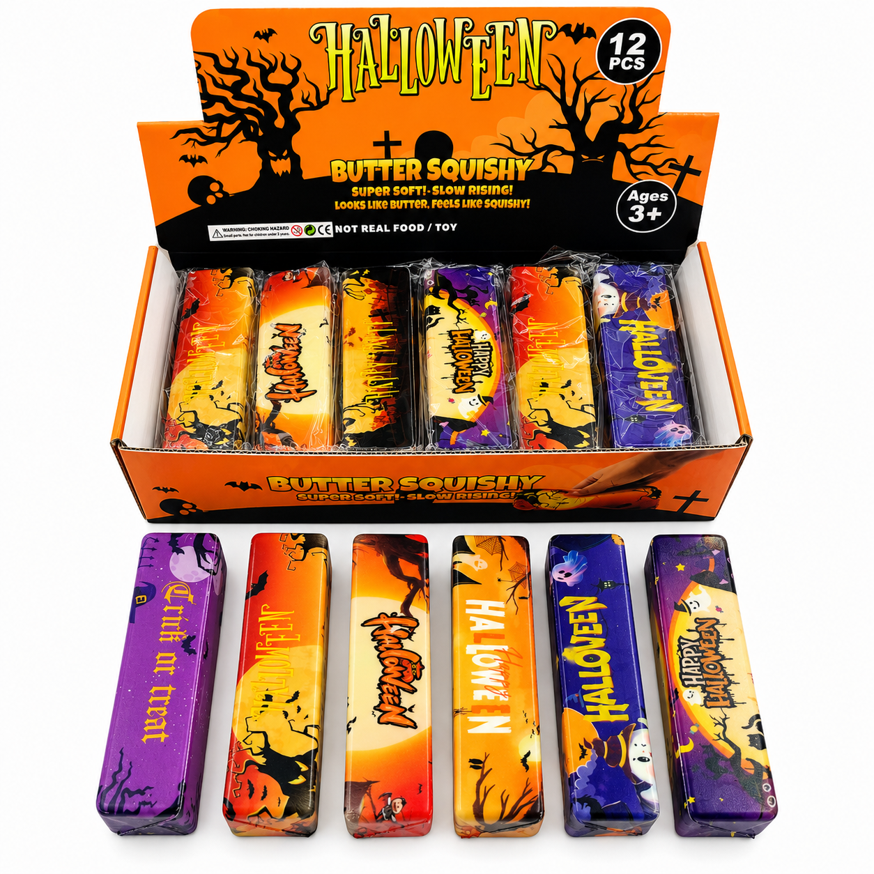 Halloween Butter Squishy Stress Relief Fidget Squeeze Toy