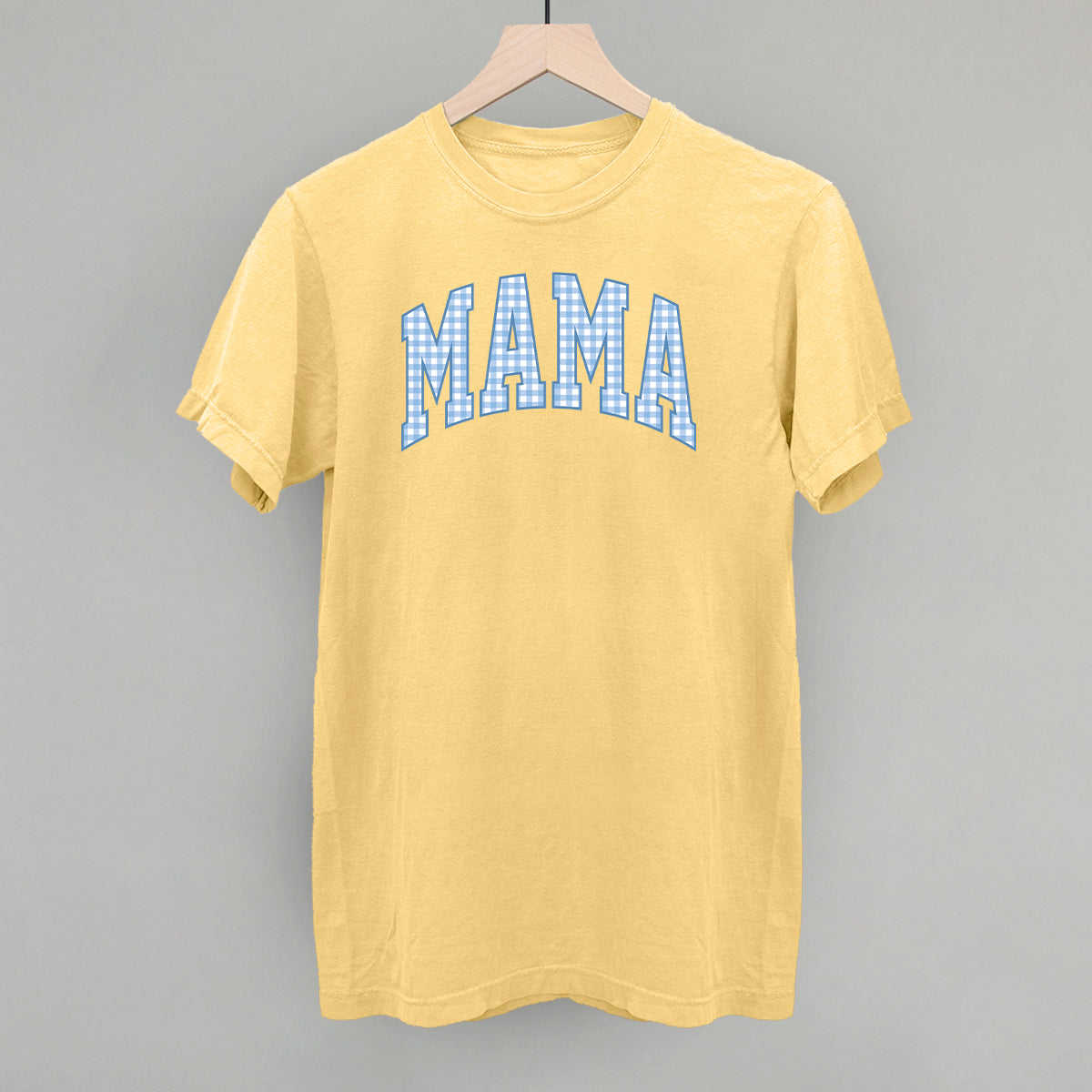 Mama Blue Gingham Arch