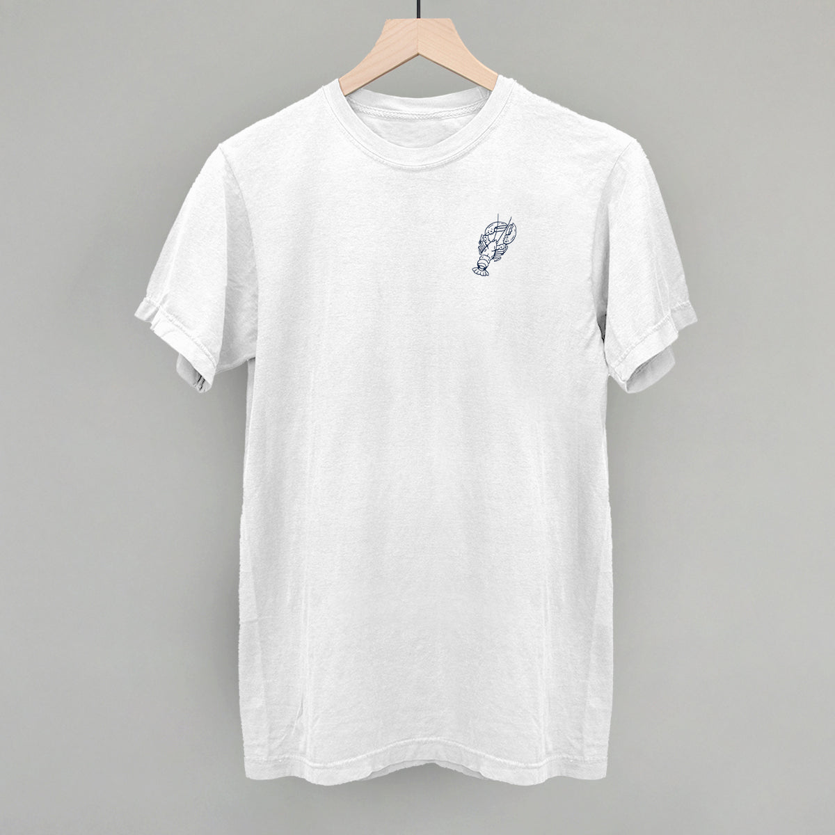 Lobster Doodle (Navy Blue) (Left Chest)