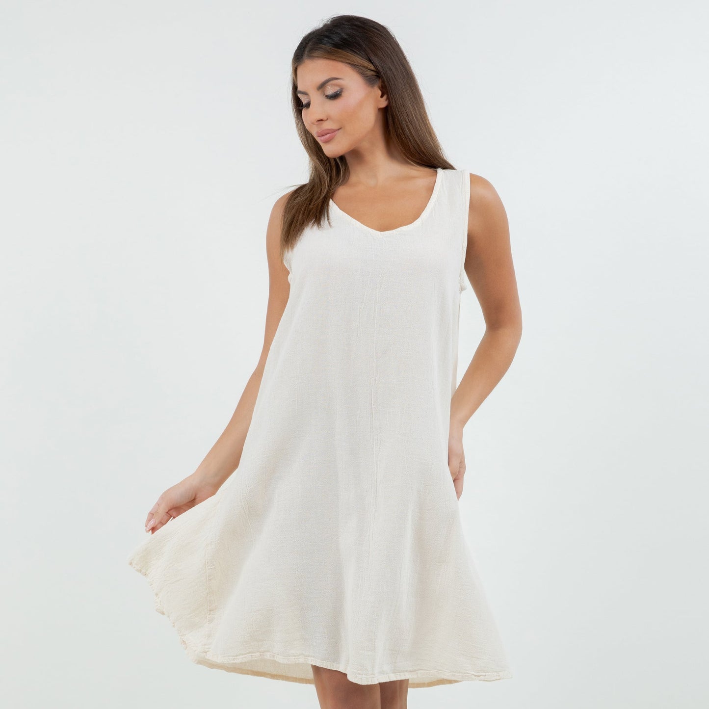 Peyton Dress 100% Cotton Gauze