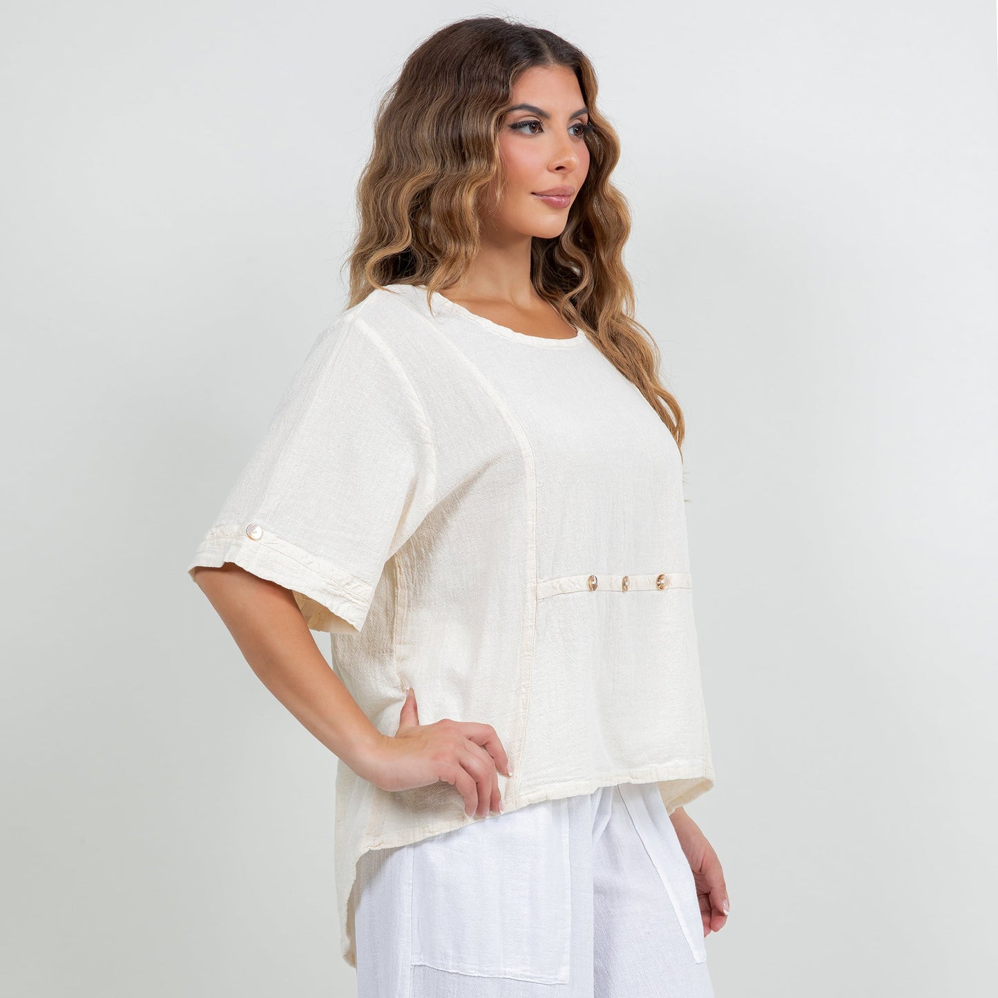 Women's 100% Cotton Gauze Kira Top