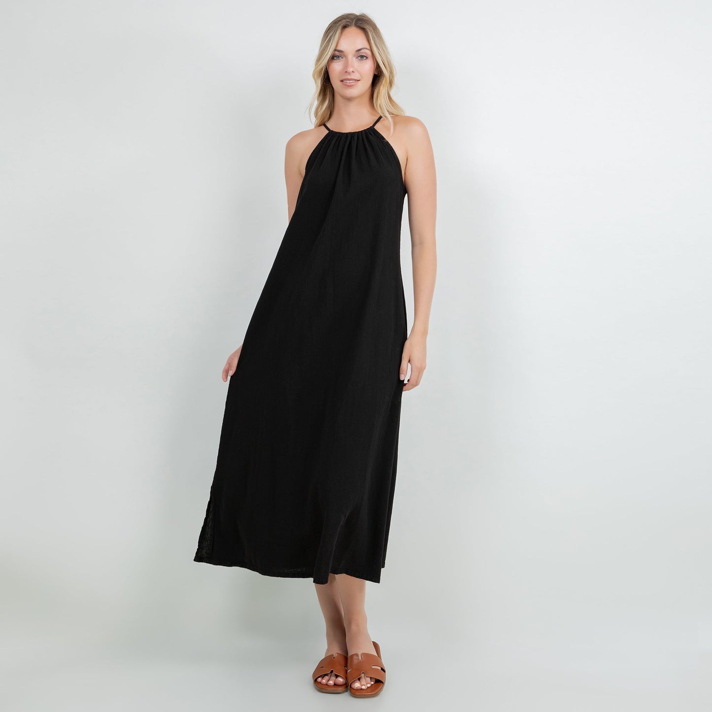 Caterina Dress 100% Cotton Gauze