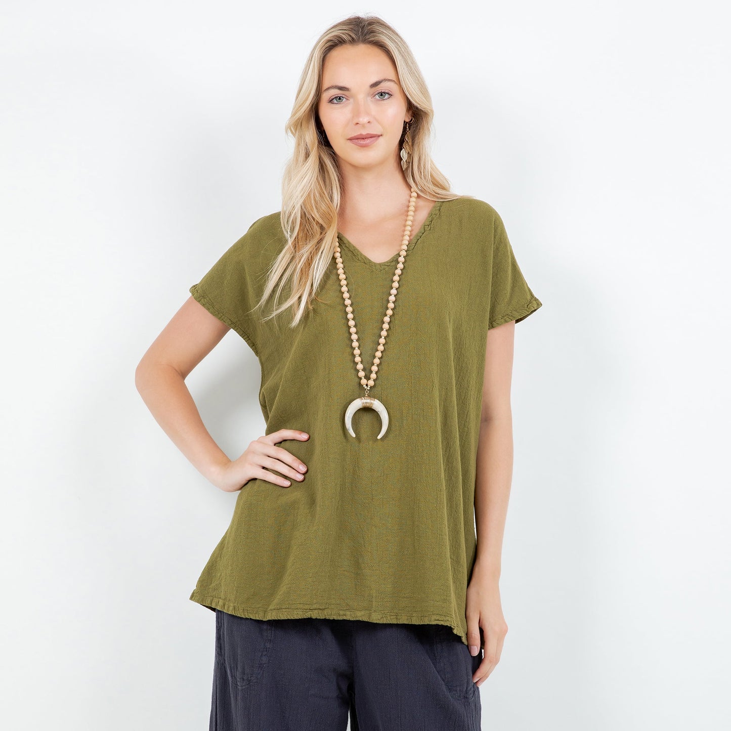 Betsy Top 100% Cotton Gauze