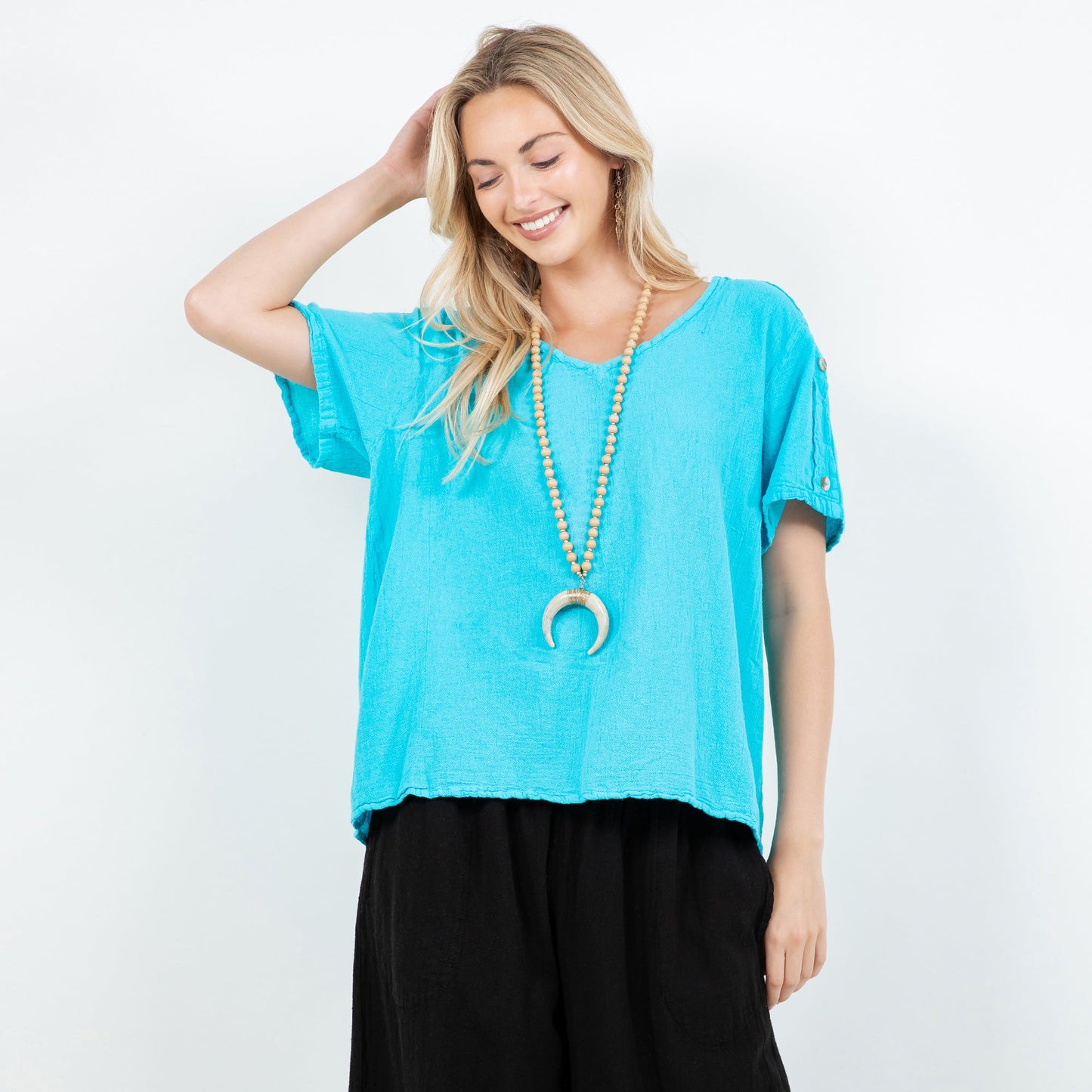 Shirley Top 100% Cotton Gauze