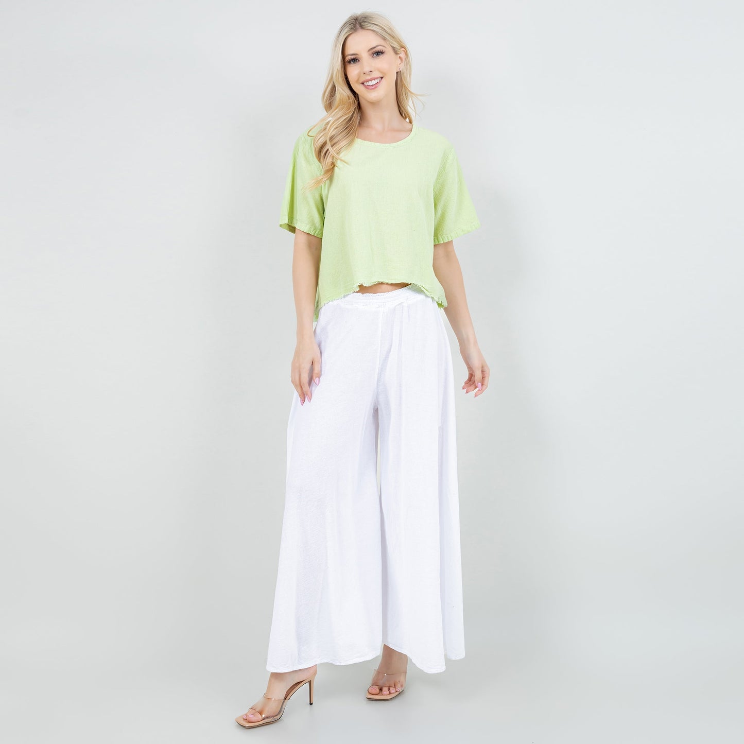 Blanche Pants - 100% Cotton Gauze