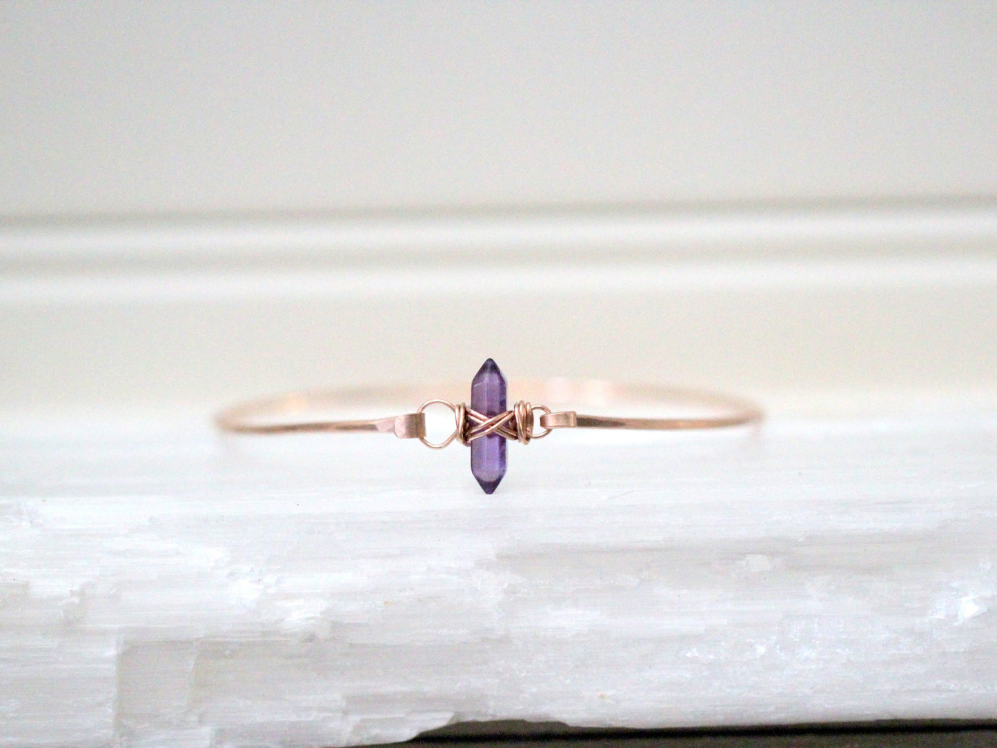 Crest Bracelet - Amethyst