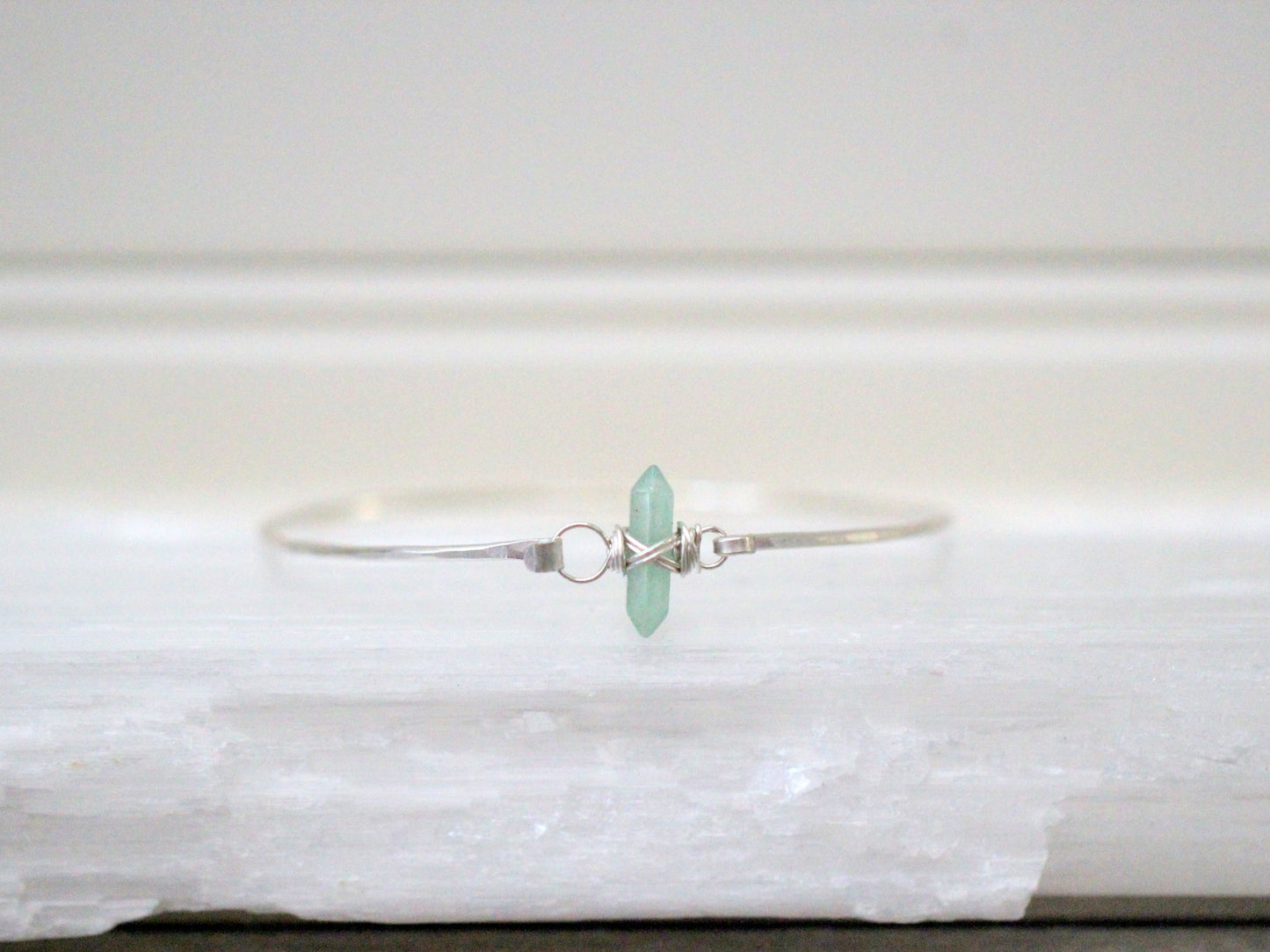 Crest Bracelet - Green Aventurine
